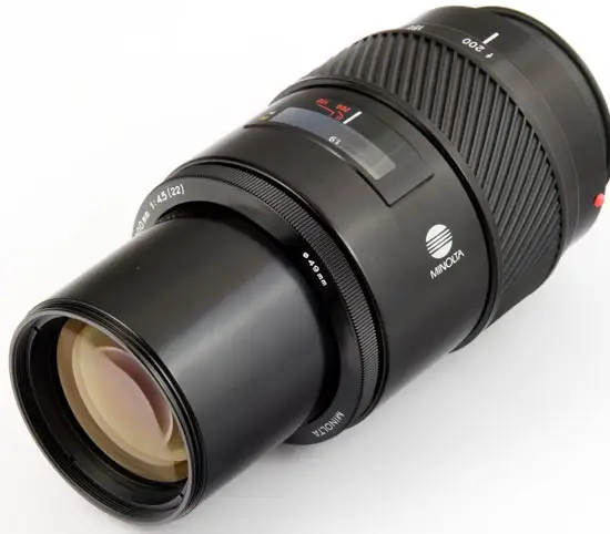 Minolta AF 100-200mm f/4.5