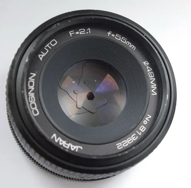 Cosinon 55mm f/2.1 Auto