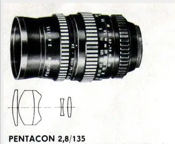 Pentacon 135mm f/2.8