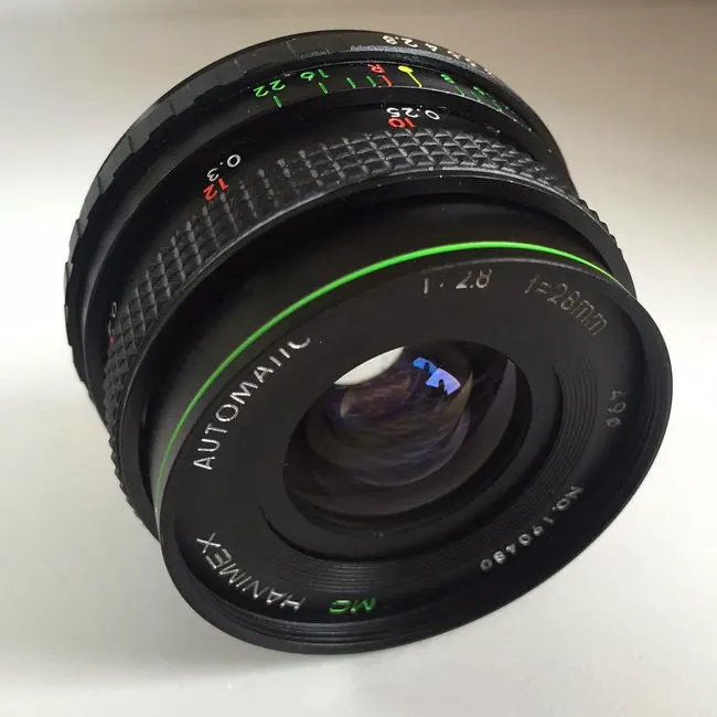 Hanimex 28mm f/2.8 Automatic MC (II)