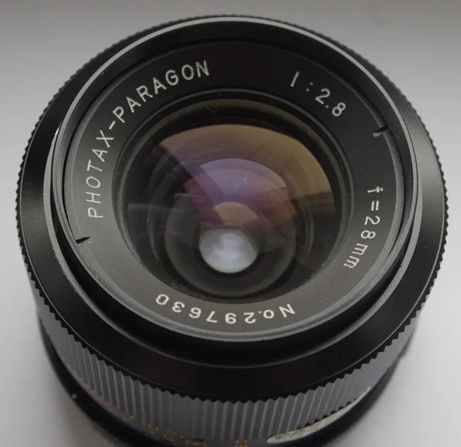 Photax-Paragon 28mm f/2.8