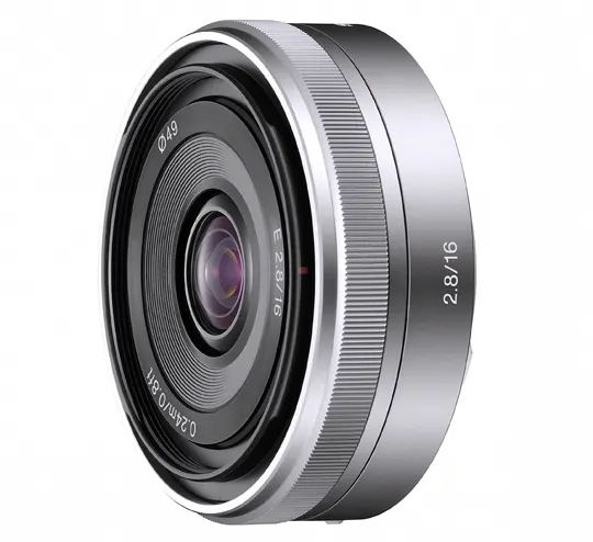 Sony E 16mm f/2.8