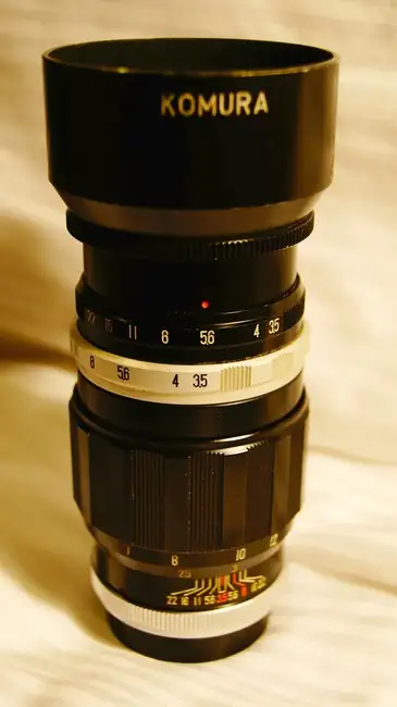 Sankyo Kohki Komura 135mm f/3.5