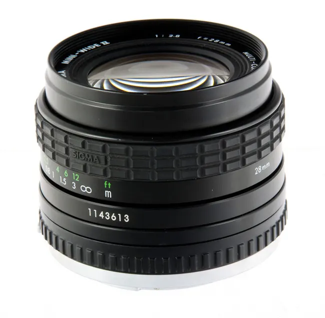 Sigma MF Mini-Wide 28mm f/2.8 II