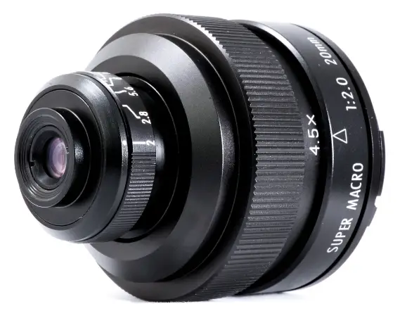 Mitakon 20mm f/2.0 4.5x Super Macro