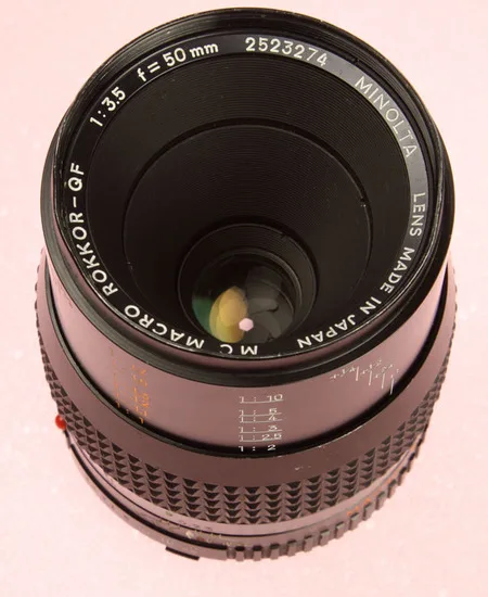 Minolta MC Macro Rokkor-QF 50mm f/3.5