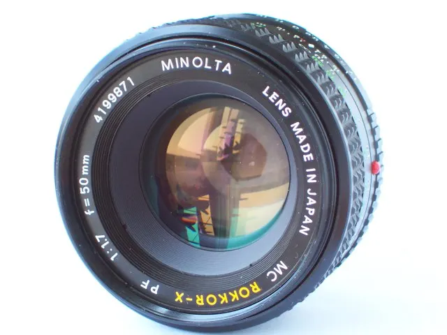 Minolta MC Rokkor-X PF 50mm f/1.7