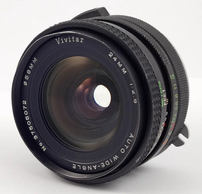Vivitar 24mm f/2.8 T4-TX mount Tokina