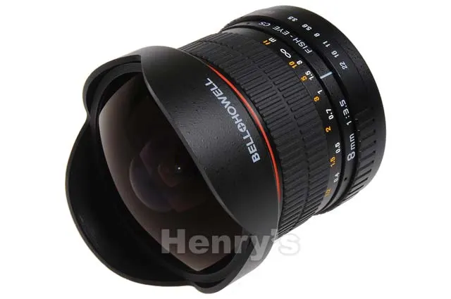 Bell+Howell 8mm f/3.5 Fish-Eye CS
