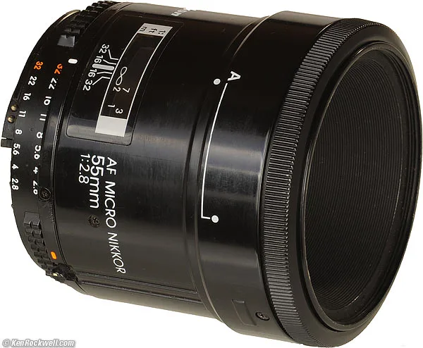Nikon AF Micro Nikkor 55mm f/2.8