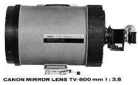 Canon TV 800mm f/3.8