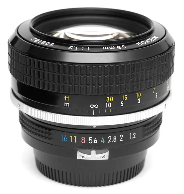 Nikon Nikkor 55mm f/1.2 non-Ai