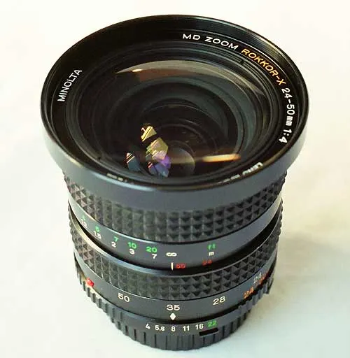 Minolta MD Rokkor-X 24-50mm f/4