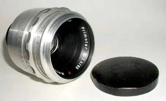 Meyer-Optik Grlitz Primotar E 80mm f/3.5 V