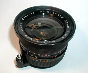 Vivitar 21mm f/3.8 Auto
