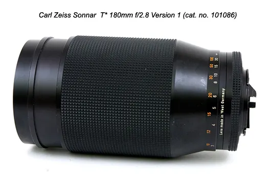 Carl Zeiss Sonnar T 180mm f/2.8 C/Y