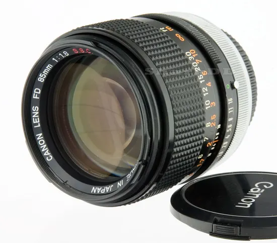 Canon FD 85mm f/1.8 S.S.C.