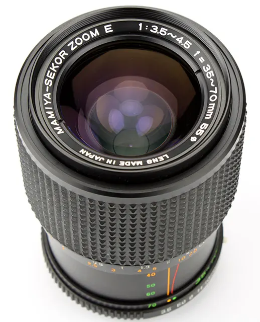 Mamiya-Sekor Zoom E 35-70mm f/3.5-4.5