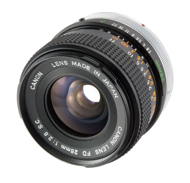 Canon FD 28mm f/2.8 S.C.