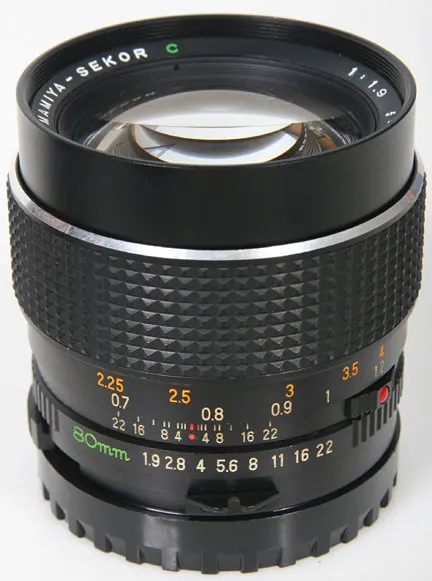 Mamiya-Sekor C 80mm f/1.9