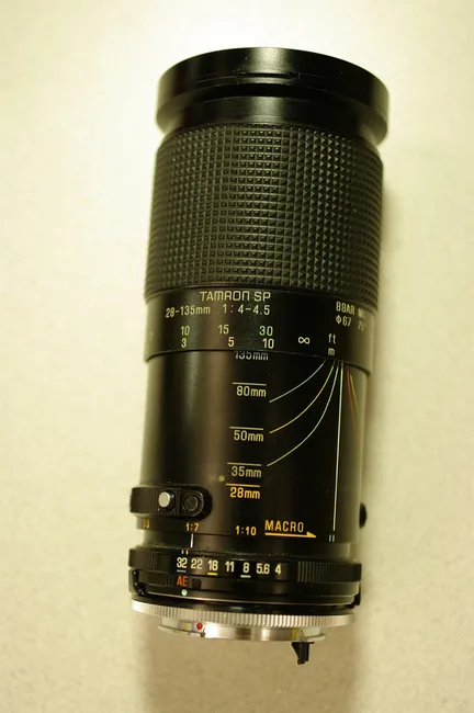 Tamron SP 28-135mm f/4-4.5 Adaptall-2 model 28A
