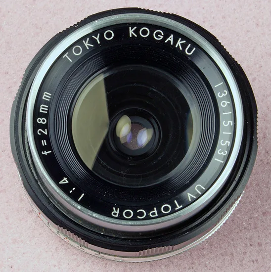 Topcor 28mm f/4 UV
