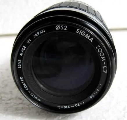 Sigma MF 70-210mm f/4-5.6 MC Zoom-Kappa IV