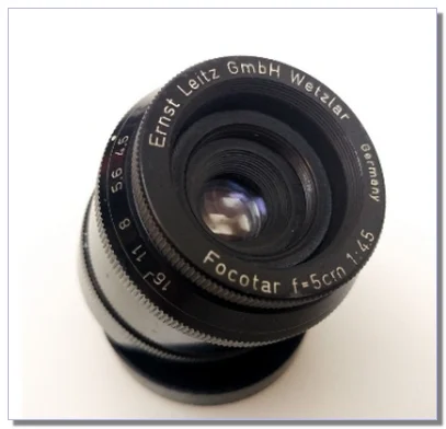 Leitz Wetzlar Focotar 50mm f/4.5