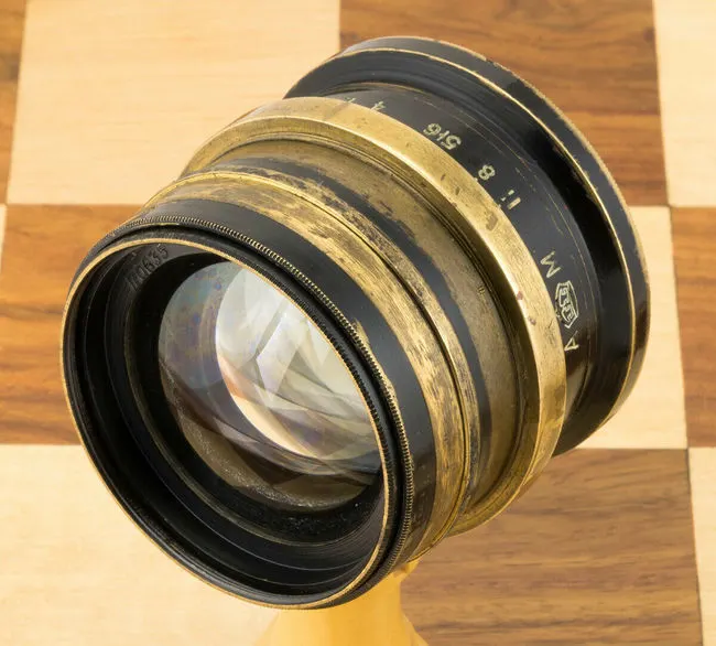 Ross London 5 in (127mm) f/4 patent Wide Angle xpres E.M.I. ref. 14a/843 (14a/1101)