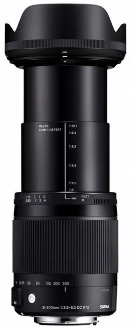 Sigma DC 18-300mm f/3.5-6.3 OS HSM Macro