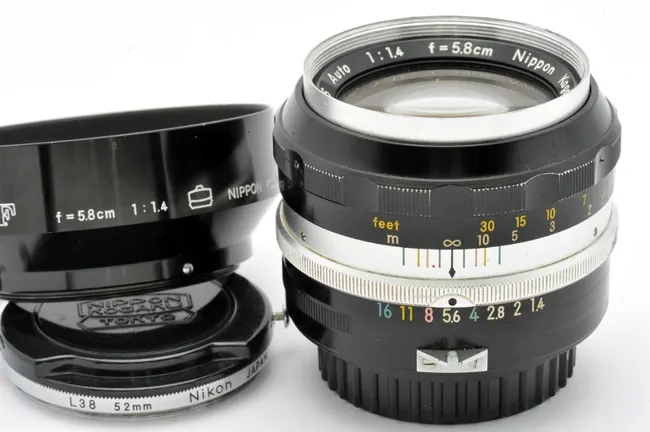 Nikon Nikkor-S 58mm f/1.4 non-Ai
