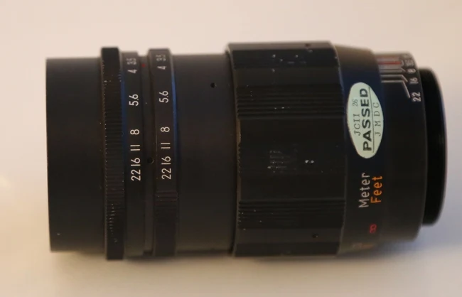Soligor 135mm f/3.5 Telephoto preset
