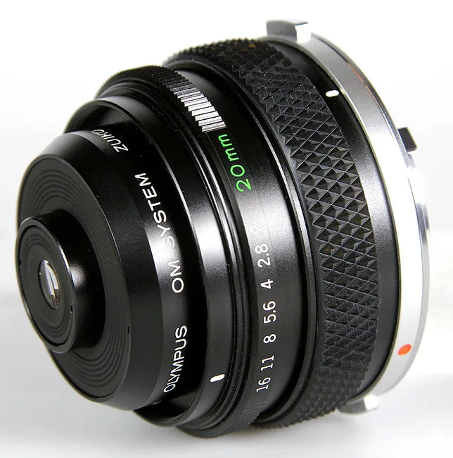 Olympus OM Zuiko Auto-Macro 20mm f/2