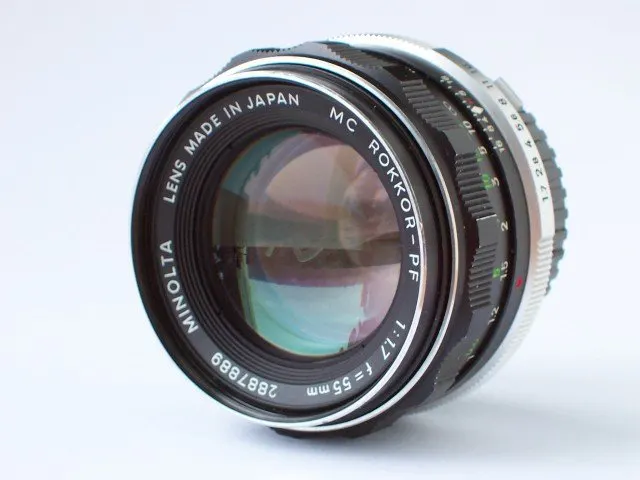 Minolta MC Rokkor-PF 55mm f/1.7