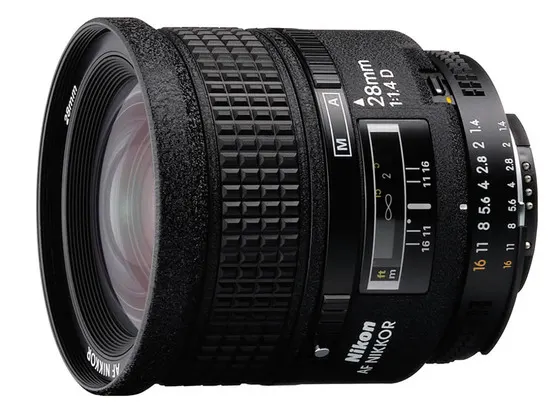 Nikon AF Nikkor 28mm f/1.4 D