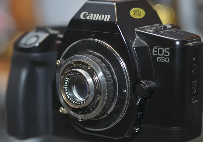 Carl Zeiss Jena Tessar 50mm f/2.8 (folding)