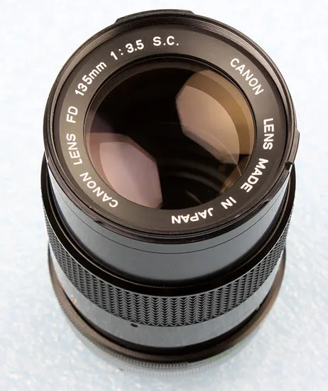 Canon FD 135mm f/3.5 S.C. (I)