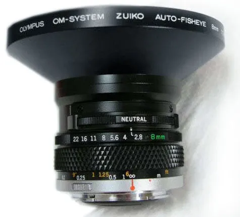 Zuiko Auto-Fisheye 8mm f/2.8