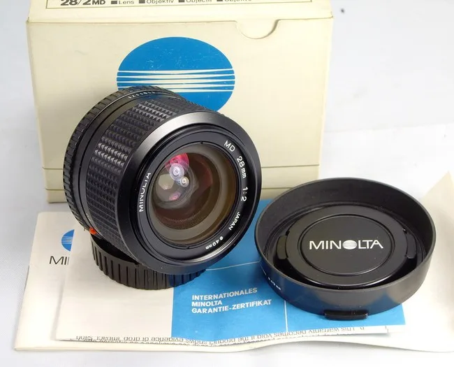 Minolta MD 28mm f/2.0