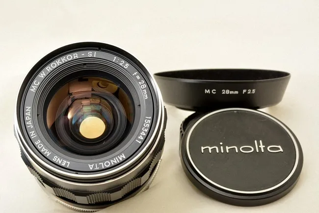 Minolta MC W.Rokkor-SI 28mm f/2.5