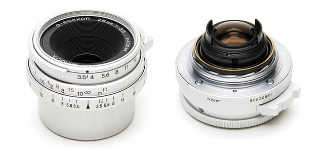 Minolta G-Rokkor 28mm f/3.5