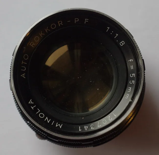 Minolta Auto Rokkor-PF 55mm f/1.8