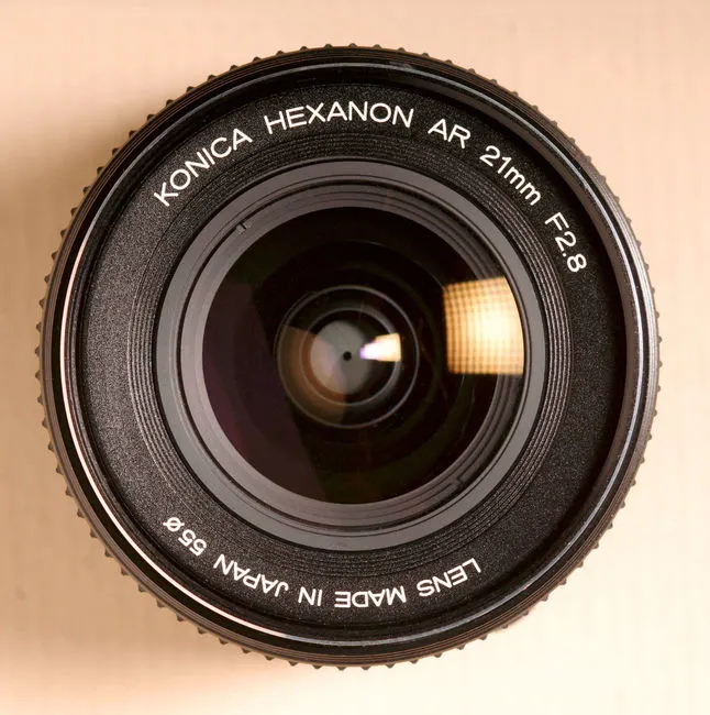 Konica Hexanon AR 21mm f/2.8