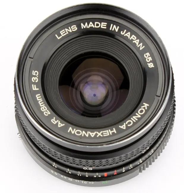 Konica Hexanon AR 28mm f/3.5