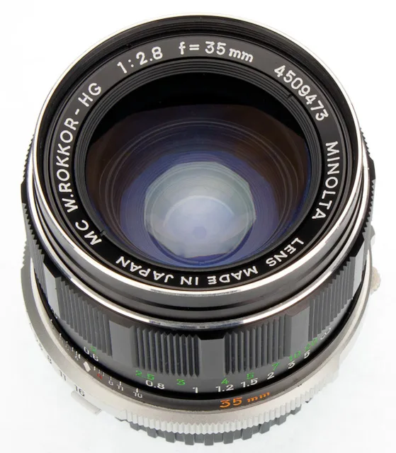 Minolta MC W.Rokkor-HG 35mm f/2.8
