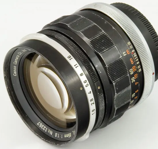 Canon FL 85mm f/1.8