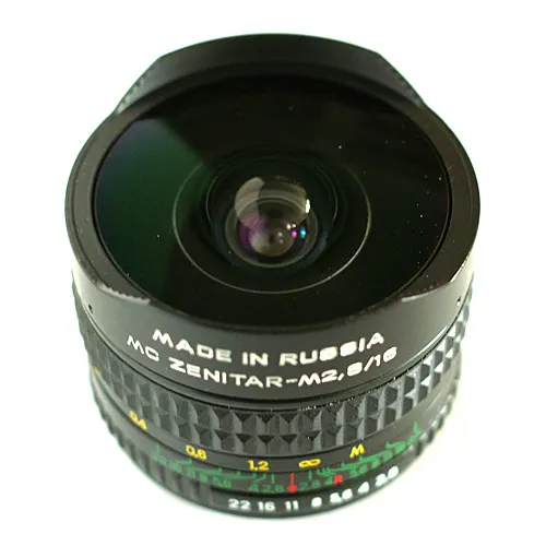 Zenit Zenitar 16mm f/2.8 MC Fisheye