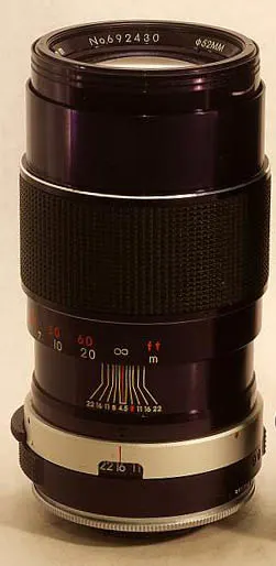 Tamron 200mm f/4.5 Adapt-A-Matic