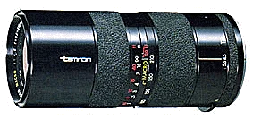 Tamron 85-210mm f/4.5 Adaptall model QZ-210M