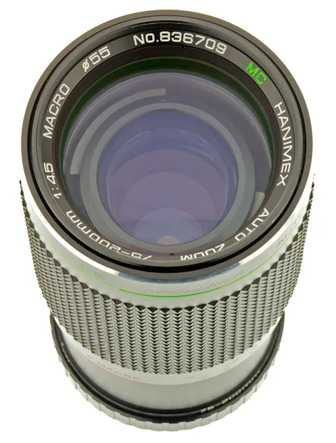 Hanimex 75-200mm f/4.5 Auto Zoom Macro MC
